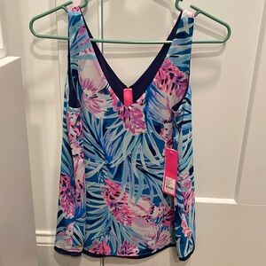 Lilly Pulitzer Florin Sleeveless V neck